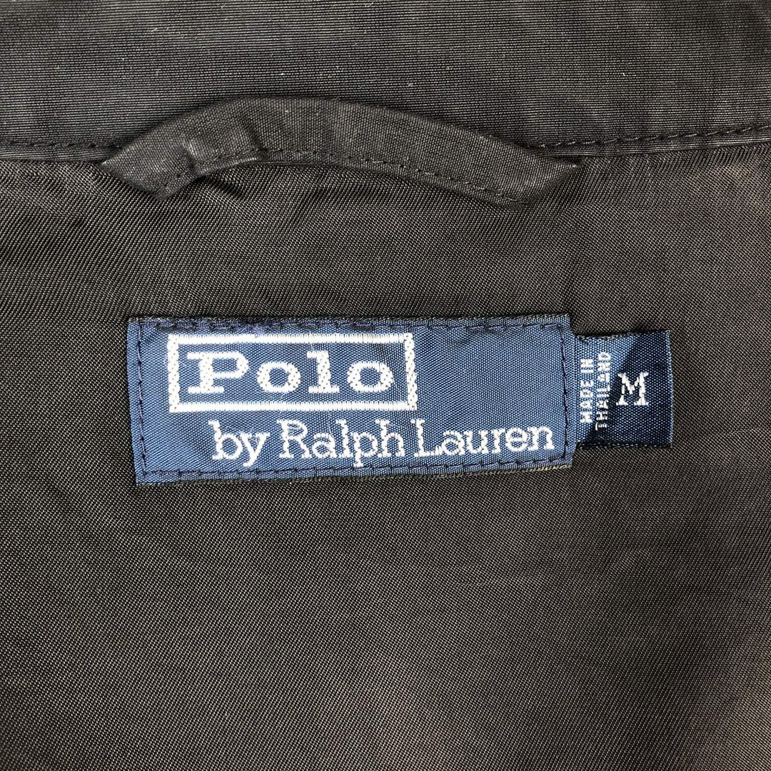 Ralph Lauren POLO by Ralph Lauren Swing Top Sports Jacket Men's M cotton black type Vintage Second Hand