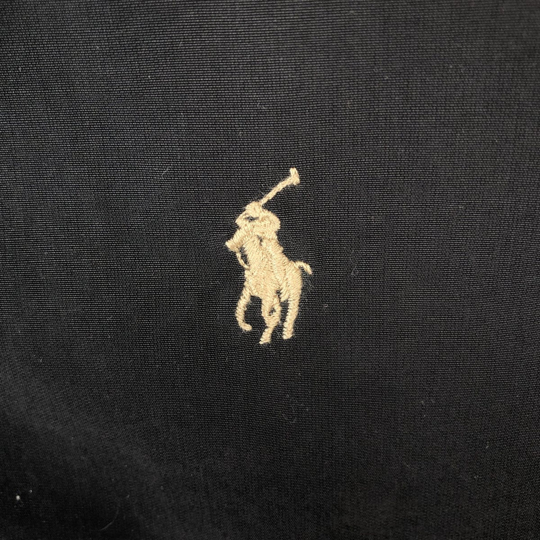 Ralph Lauren POLO by Ralph Lauren Swing Top Sports Jacket Men's M cotton black type Vintage Second Hand