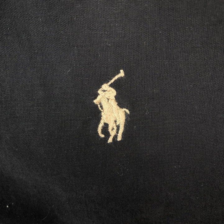 Ralph Lauren POLO by Ralph Lauren Swing Top Sports Jacket Men's M cotton black type Vintage Second Hand