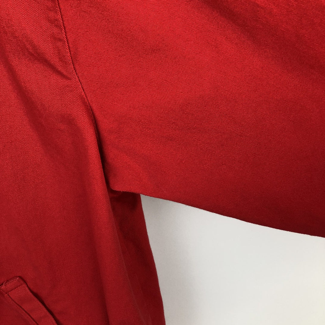90'S Ralph Lauren POLO by Ralph Lauren Swing Top Sports Jacket Made in USA Men's L size cotton red type Vintage Second Hand