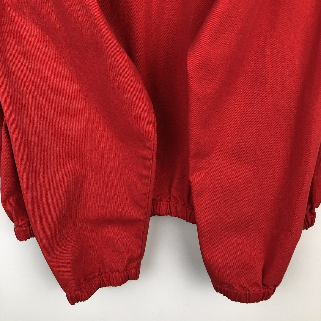 90'S Ralph Lauren POLO by Ralph Lauren Swing Top Sports Jacket Made in USA Men's L size cotton red type Vintage Second Hand