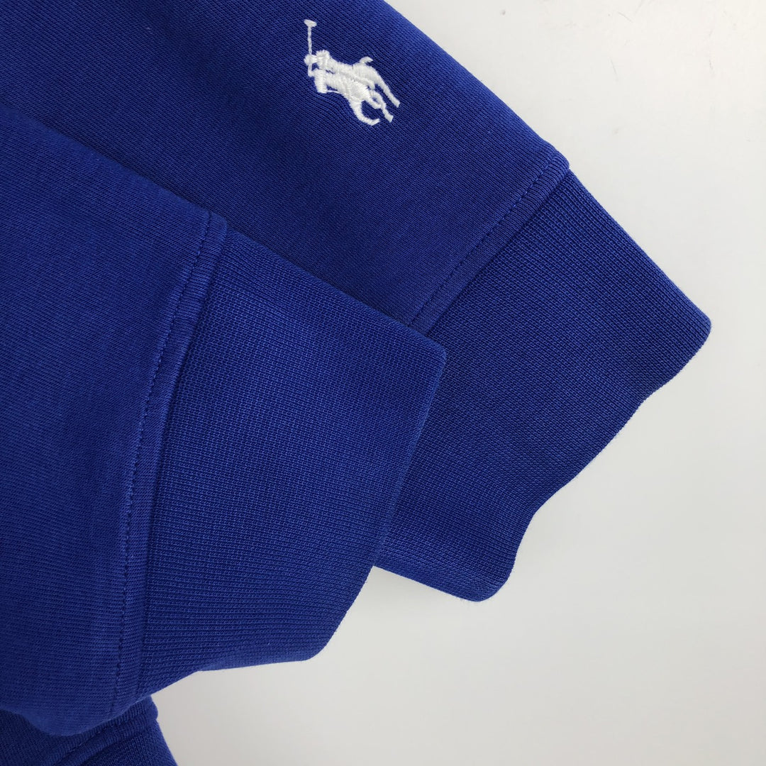 Ralph Lauren POLO RALPH LAUREN Sweatshirt Pullover Hoodie Men's XXL polyester blue type Vintage Second Hand