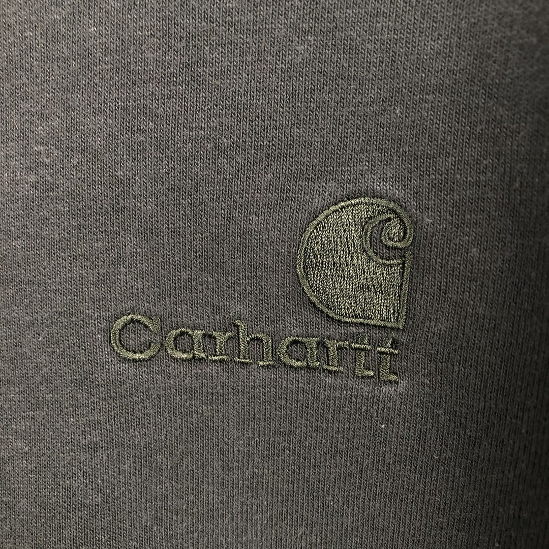Carhartt Sweat Pullover Hoodie Men's Size L cotton green type Vintage Second Hand