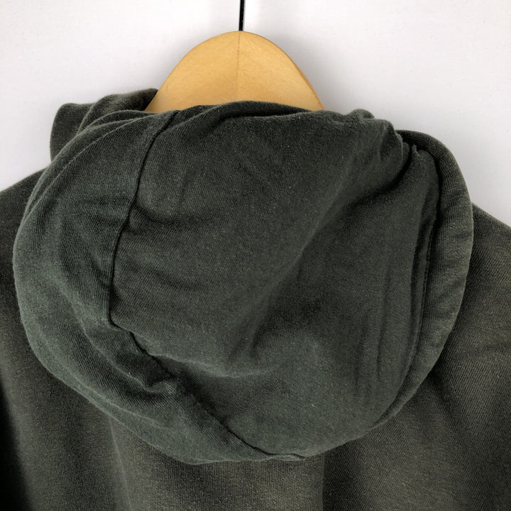 Carhartt Sweat Pullover Hoodie Men's Size L cotton green type Vintage Second Hand