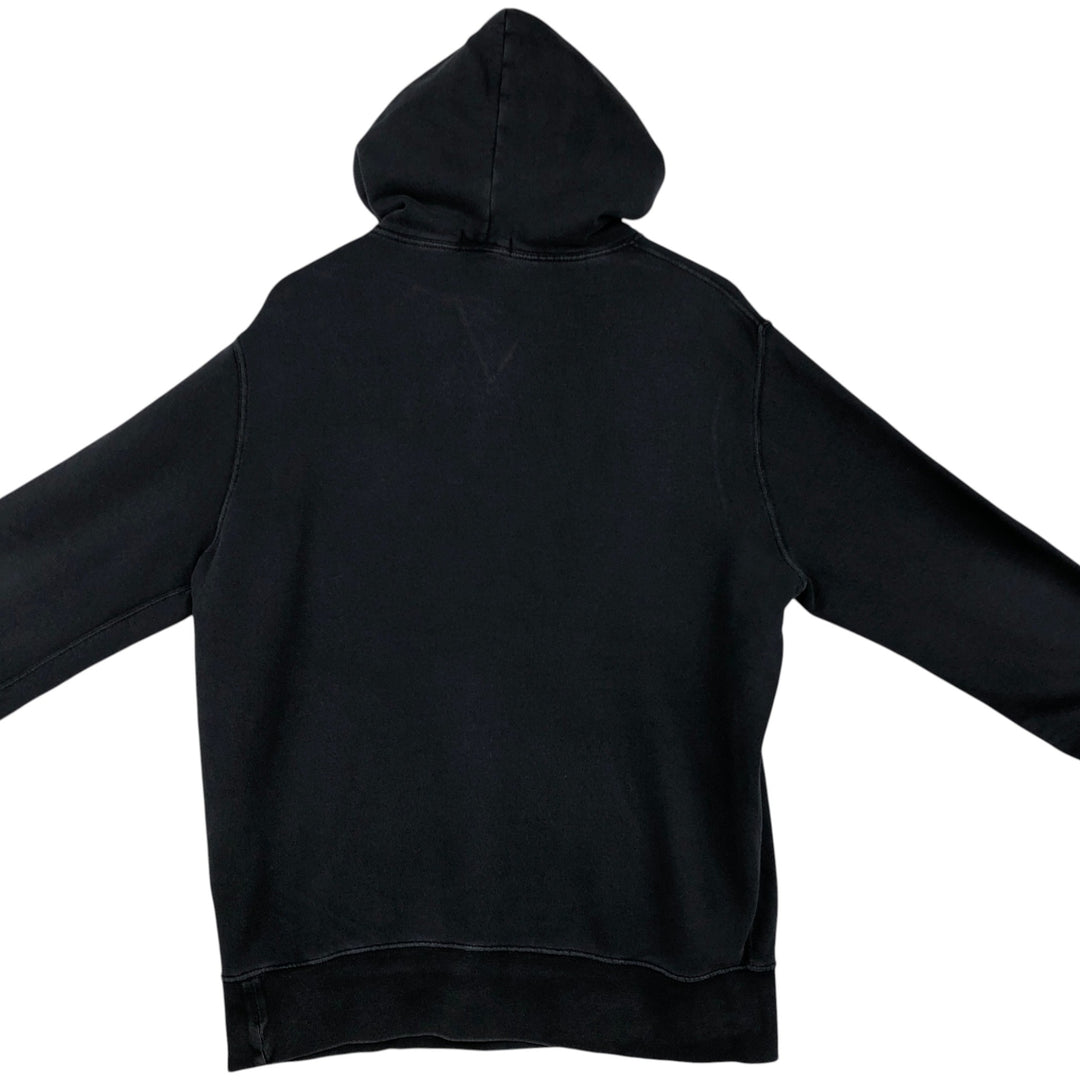 Ralph Lauren POLO RALPH LAUREN sweatshirt pullover hoodie, men's size L cotton black type Vintage Second Hand