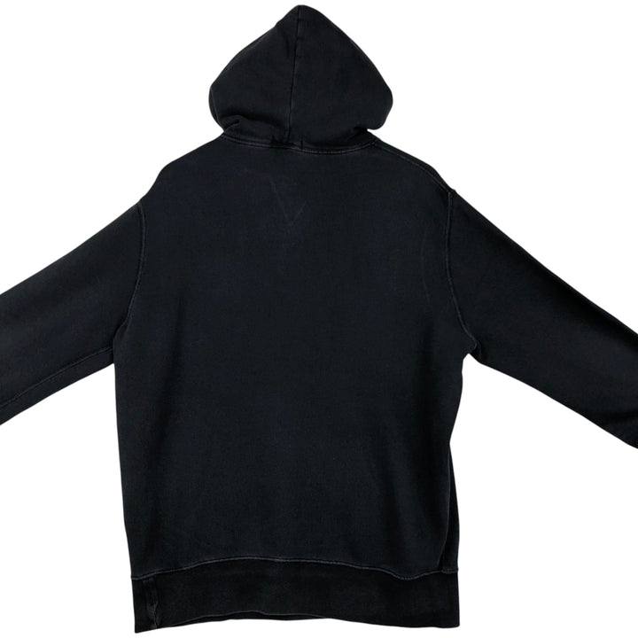 Ralph Lauren POLO RALPH LAUREN sweatshirt pullover hoodie, men's size L cotton black type Vintage Second Hand