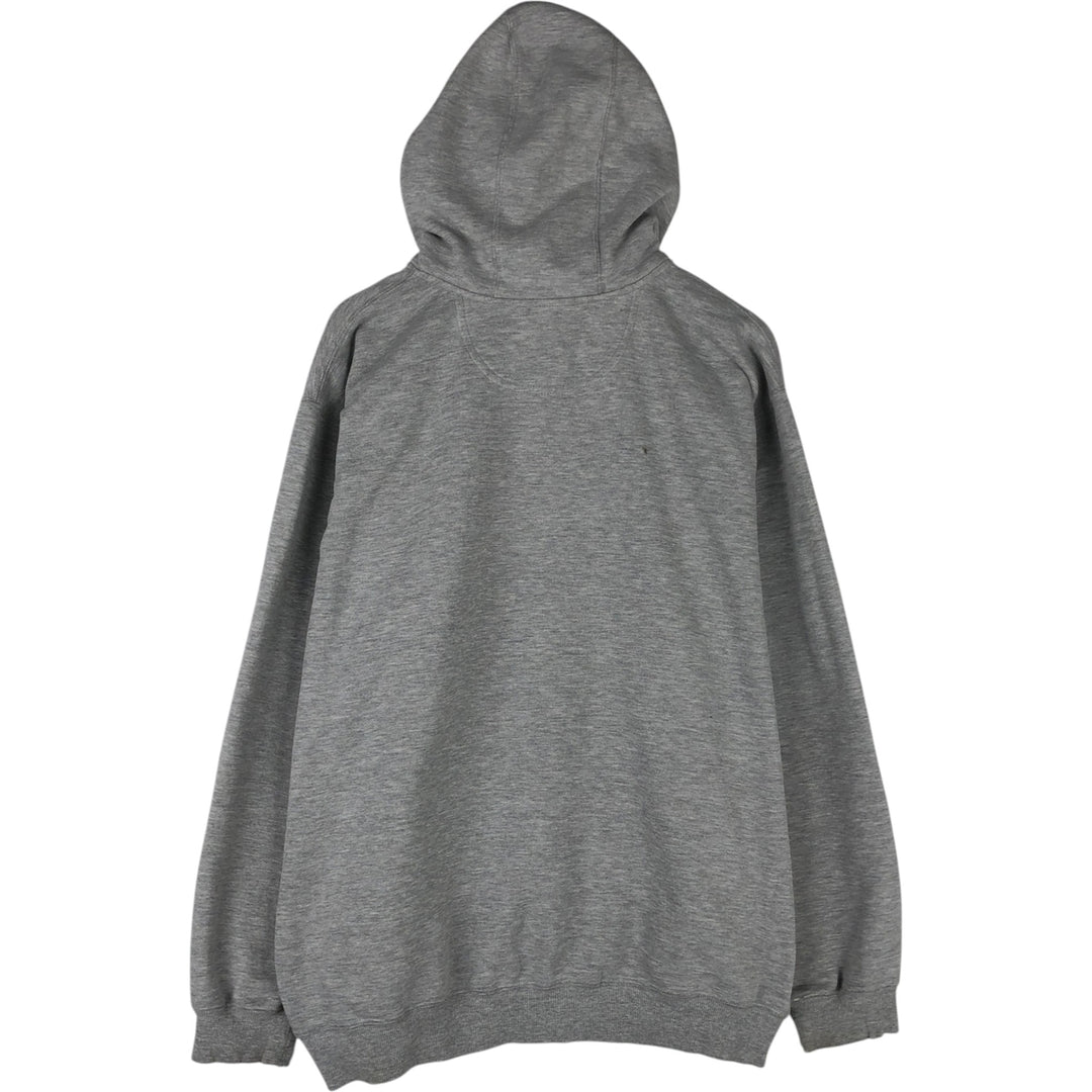 2000'S Carhartt ORIGINAL FIT Sweat Half-Zip Hoodie, Men's Size XL (approx.) cotton gray type Vintage Second Hand