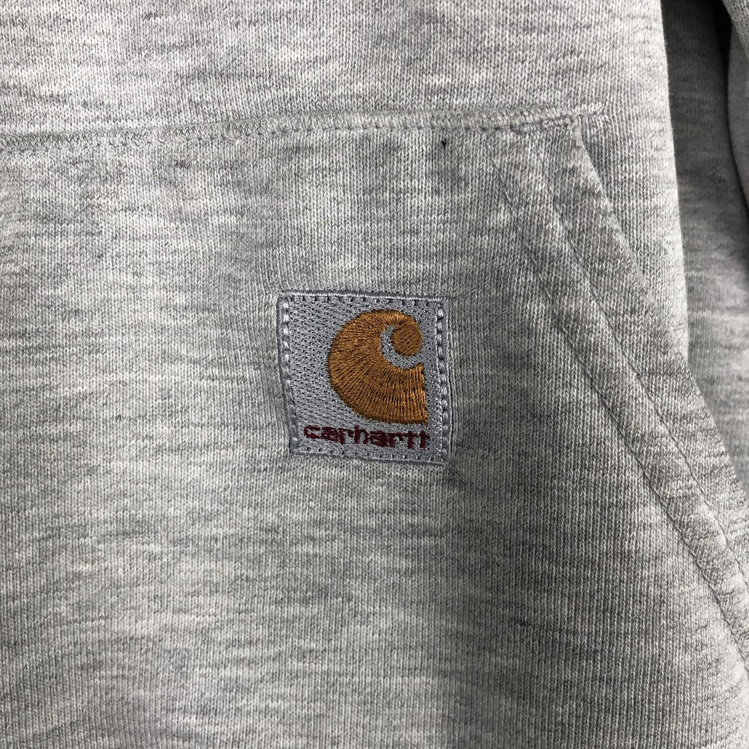 2000'S Carhartt ORIGINAL FIT Sweat Half-Zip Hoodie, Men's Size XL (approx.) cotton gray type Vintage Second Hand