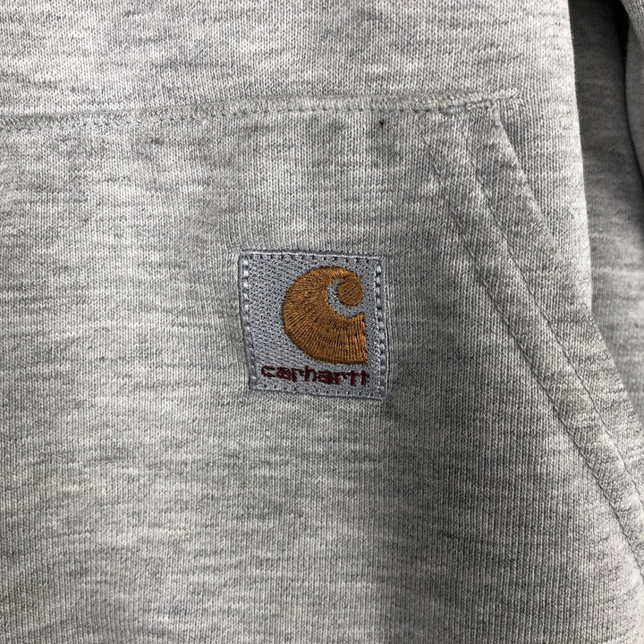 2000'S Carhartt ORIGINAL FIT Sweat Half-Zip Hoodie, Men's Size XL (approx.) cotton gray type Vintage Second Hand