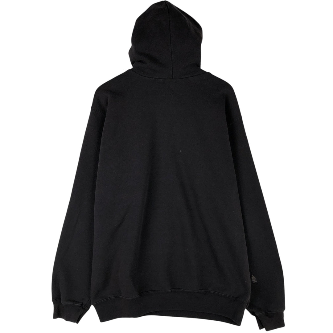 Carhartt Sweat Pullover Hoodie Men's Size L cotton dark chocolate Vintage Second Hand