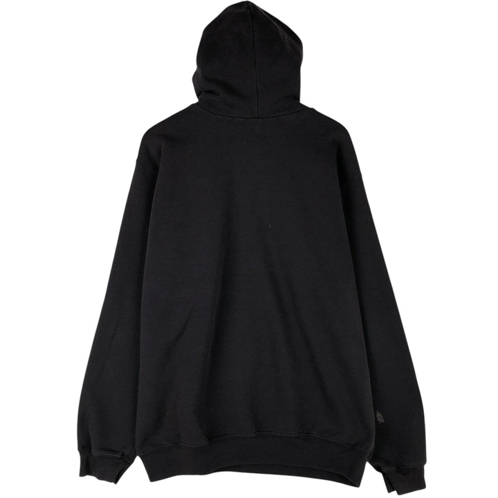 Carhartt Sweat Pullover Hoodie Men's Size L cotton dark chocolate Vintage Second Hand