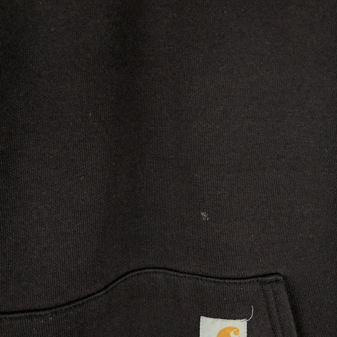 Carhartt Sweat Pullover Hoodie Men's Size L cotton dark chocolate Vintage Second Hand
