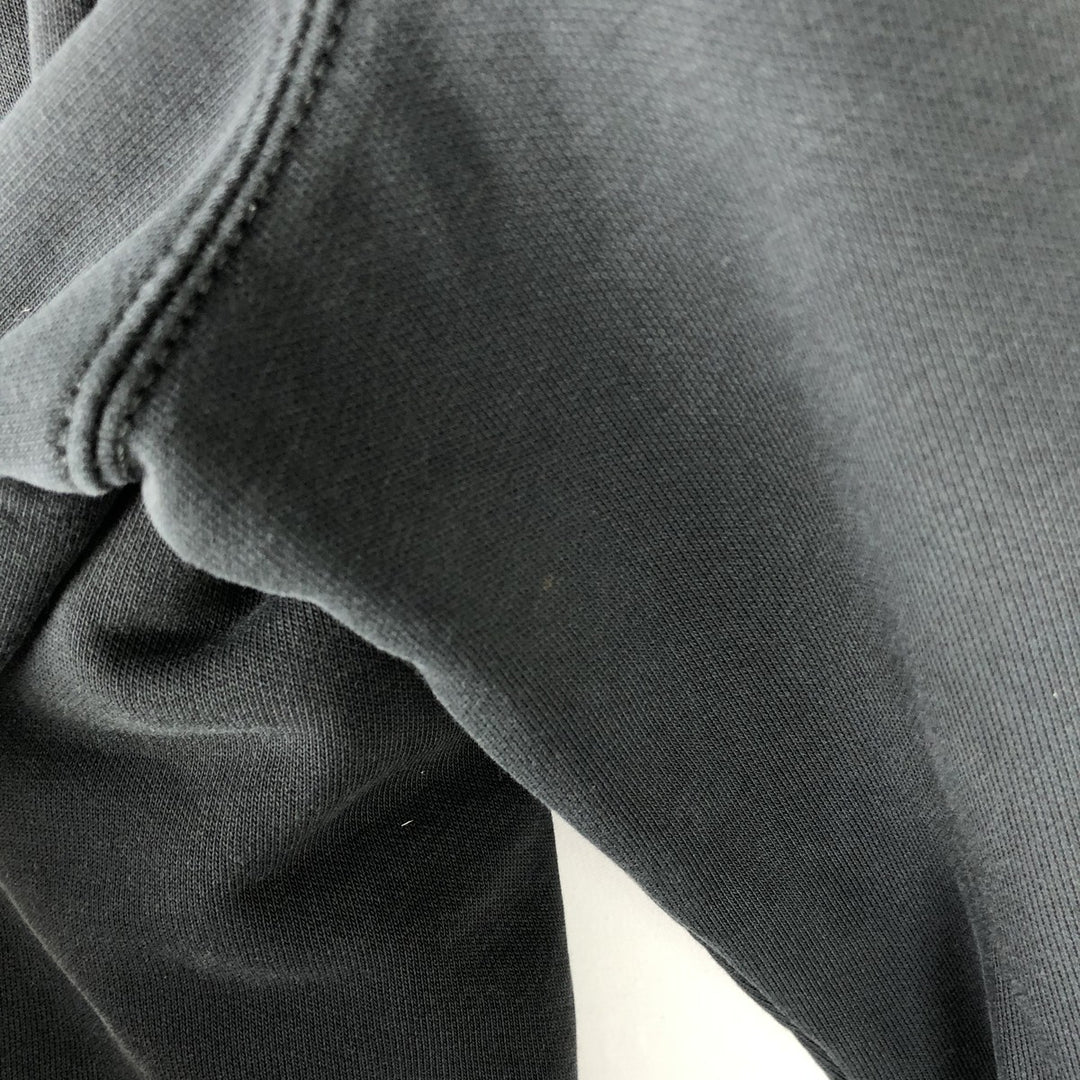 Carhartt TS0617-M Sweat Half-Zip Hoodie, Men's Size L (equivalent) cotton Charcoal Vintage Second Hand