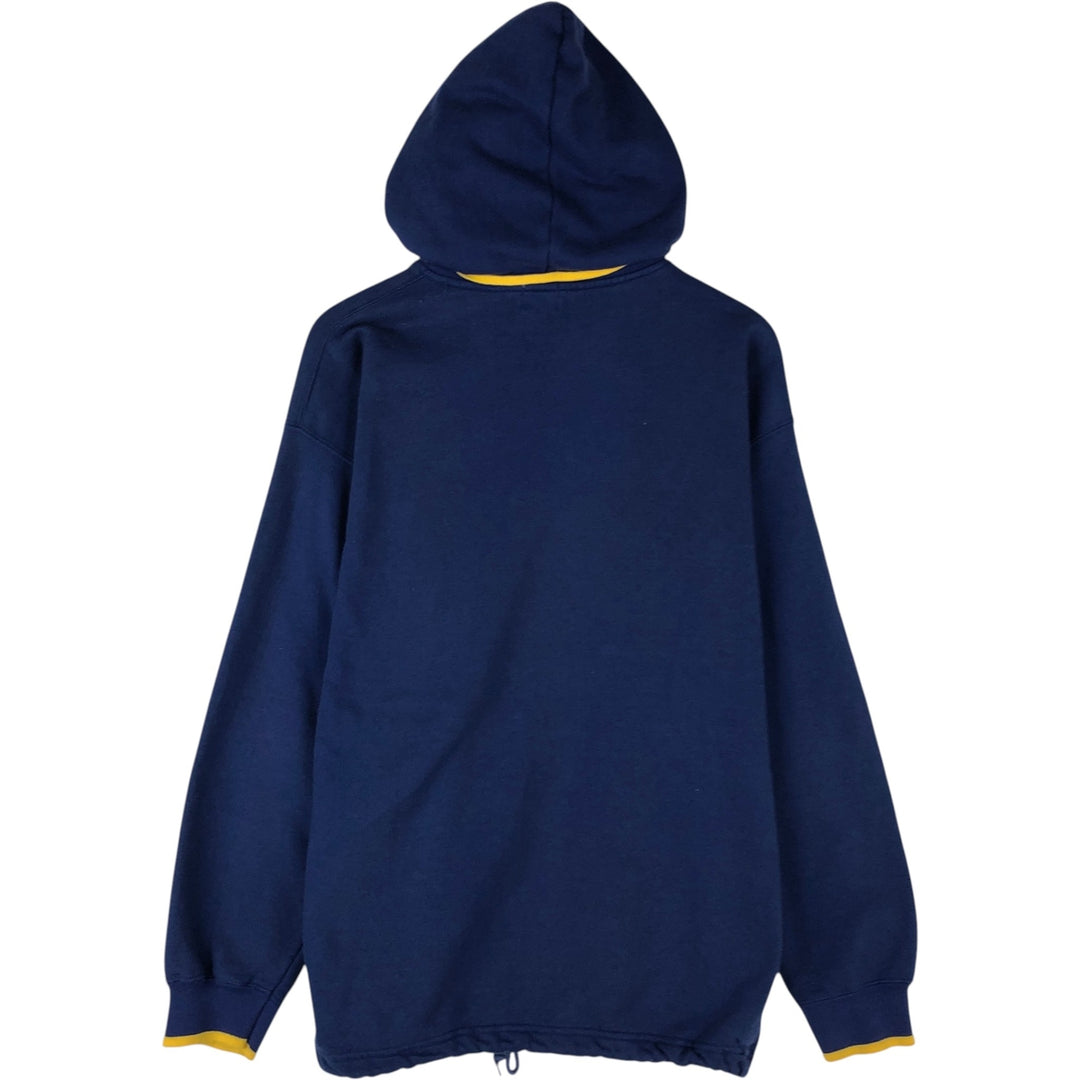 90'S GAP Vintage Pullover Hoodie, Men's XL polyester blue type Vintage Second Hand