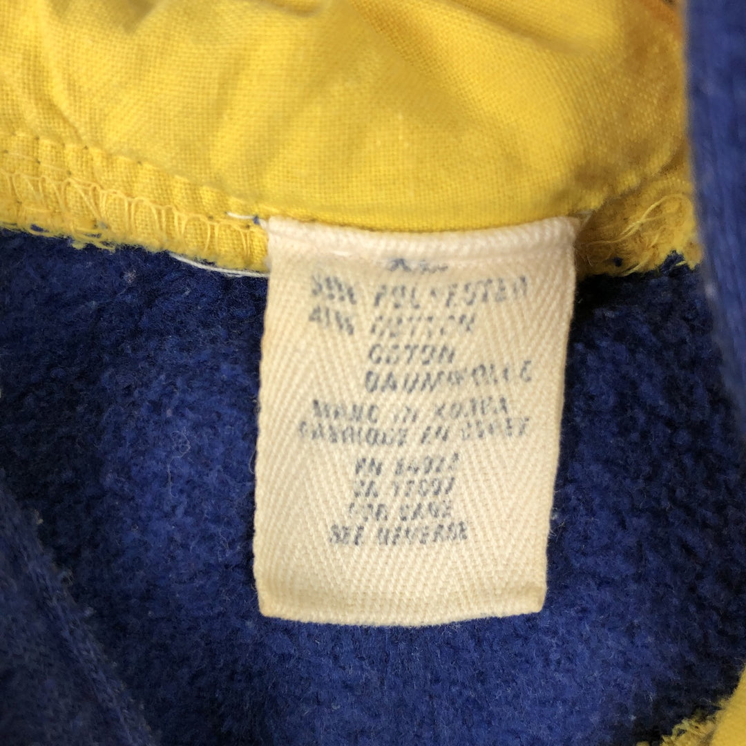 90'S GAP Vintage Pullover Hoodie, Men's XL polyester blue type Vintage Second Hand