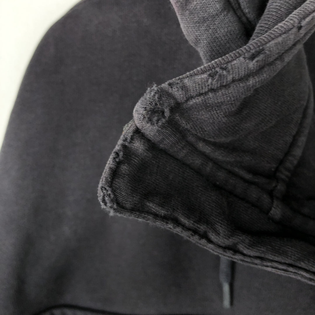Carhartt Sweat Half Zip Hoodie Men's L size cotton Charcoal Vintage Second Hand