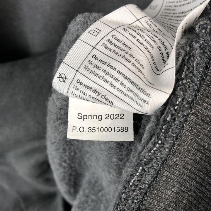 Carhartt Loose Fit Half-Zip Hoodie, Men's Size L cotton gray type Vintage Second Hand