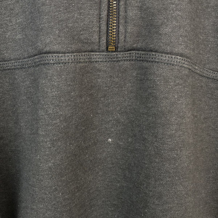 Carhartt Loose Fit Half-Zip Hoodie, Men's Size L cotton gray type Vintage Second Hand
