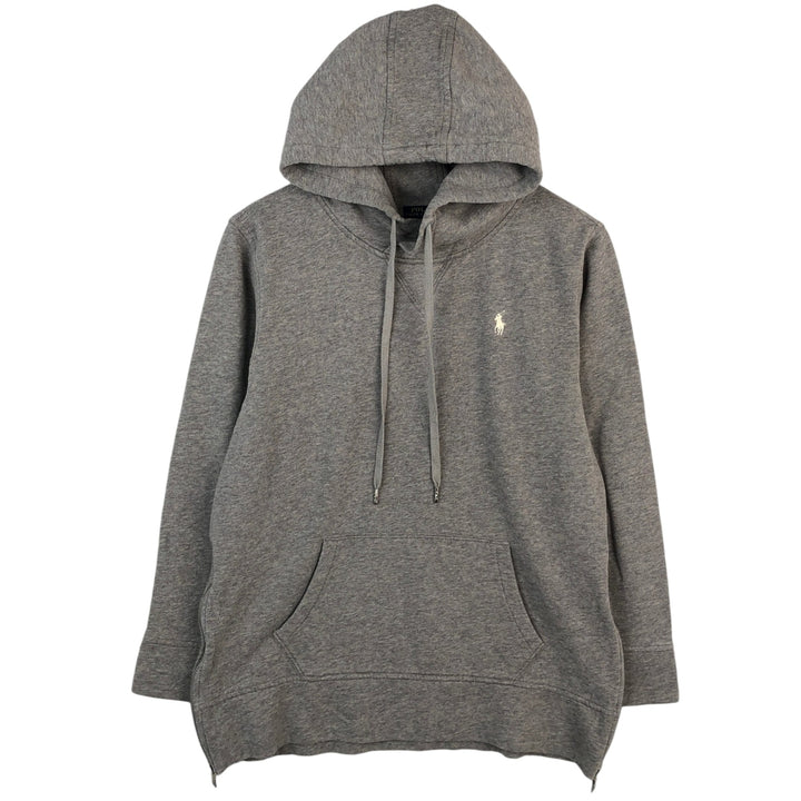 Ralph Lauren POLO RALPH LAUREN Sweatshirt pullover hoodie, men's size M cotton gray type Vintage Second Hand