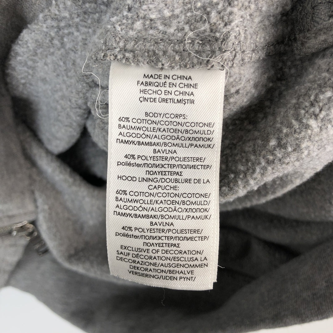 Ralph Lauren POLO RALPH LAUREN Sweatshirt pullover hoodie, men's size M cotton gray type Vintage Second Hand