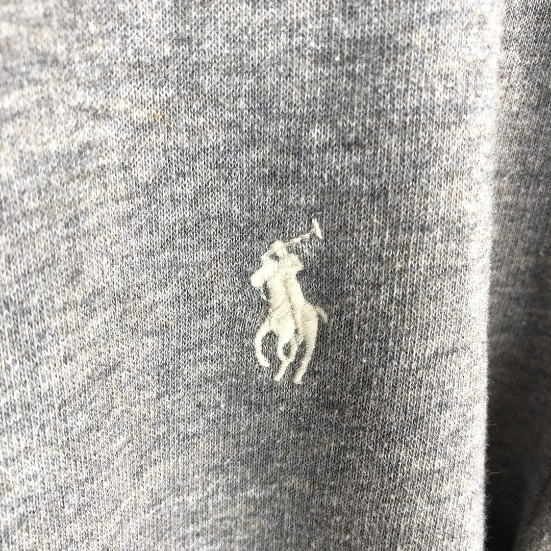 Ralph Lauren POLO RALPH LAUREN Sweatshirt pullover hoodie, men's size M cotton gray type Vintage Second Hand
