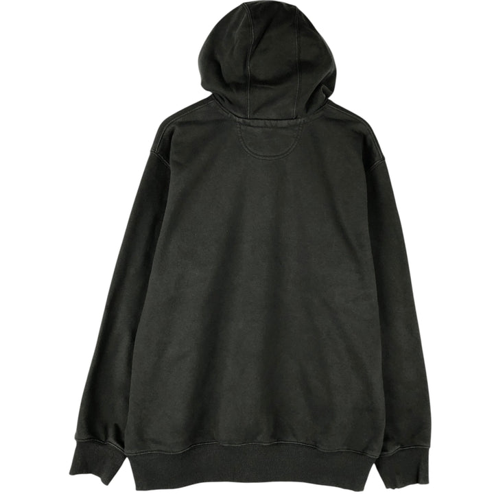 Carhartt Loose Fit Sweat Pullover Hoodie, Men's L size cotton Khaki type Vintage Second Hand