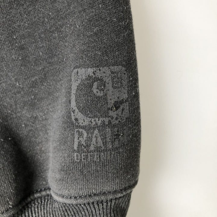 Carhartt ORIGINAL FIT sweatshirt pullover hoodie, men's XL size cotton gray type Vintage Second Hand