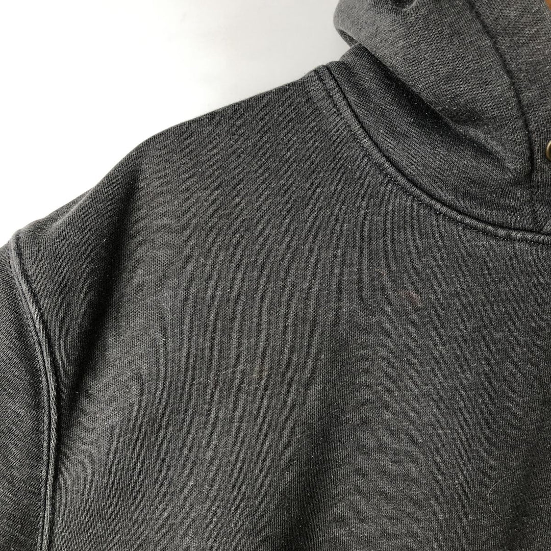 Carhartt ORIGINAL FIT sweatshirt pullover hoodie, men's XL size cotton gray type Vintage Second Hand