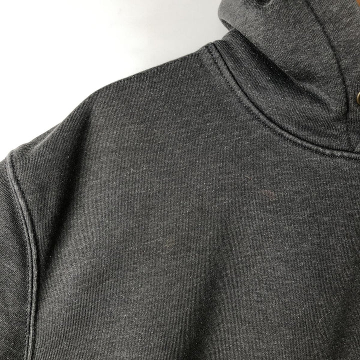 Carhartt ORIGINAL FIT sweatshirt pullover hoodie, men's XL size cotton gray type Vintage Second Hand