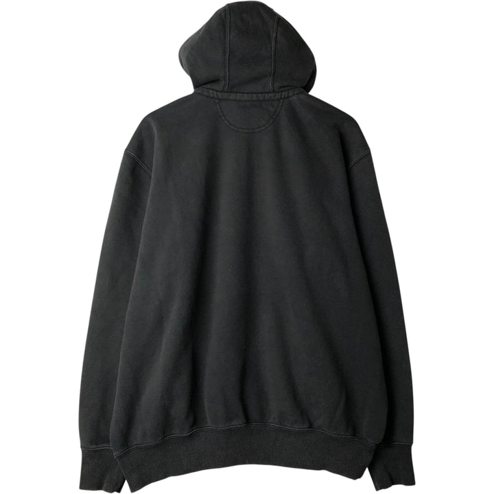 Carhartt ORIGINAL FIT Half-Zip Sweatshirt Pullover Hoodie, Men's Size XL (approx.) cotton black type Vintage Second Hand