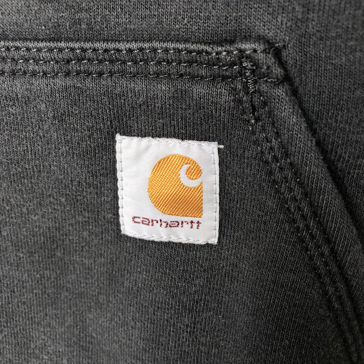 Carhartt ORIGINAL FIT Half-Zip Sweatshirt Pullover Hoodie, Men's Size XL (approx.) cotton black type Vintage Second Hand