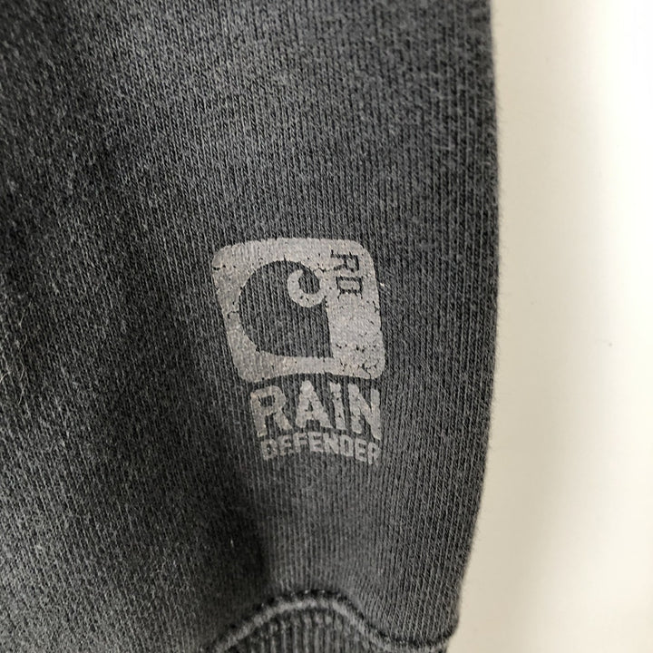 Carhartt ORIGINAL FIT Half-Zip Sweatshirt Pullover Hoodie, Men's Size XL (approx.) cotton black type Vintage Second Hand