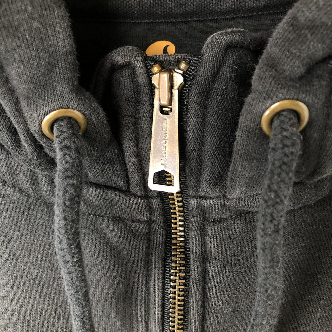 Carhartt ORIGINAL FIT Half-Zip Sweatshirt Pullover Hoodie, Men's Size XL (approx.) cotton black type Vintage Second Hand