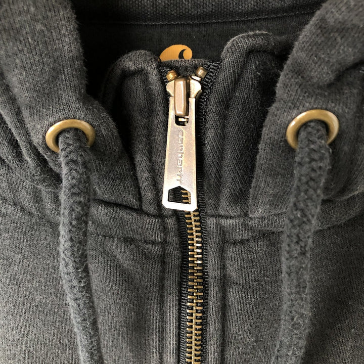 Carhartt ORIGINAL FIT Half-Zip Sweatshirt Pullover Hoodie, Men's Size XL (approx.) cotton black type Vintage Second Hand