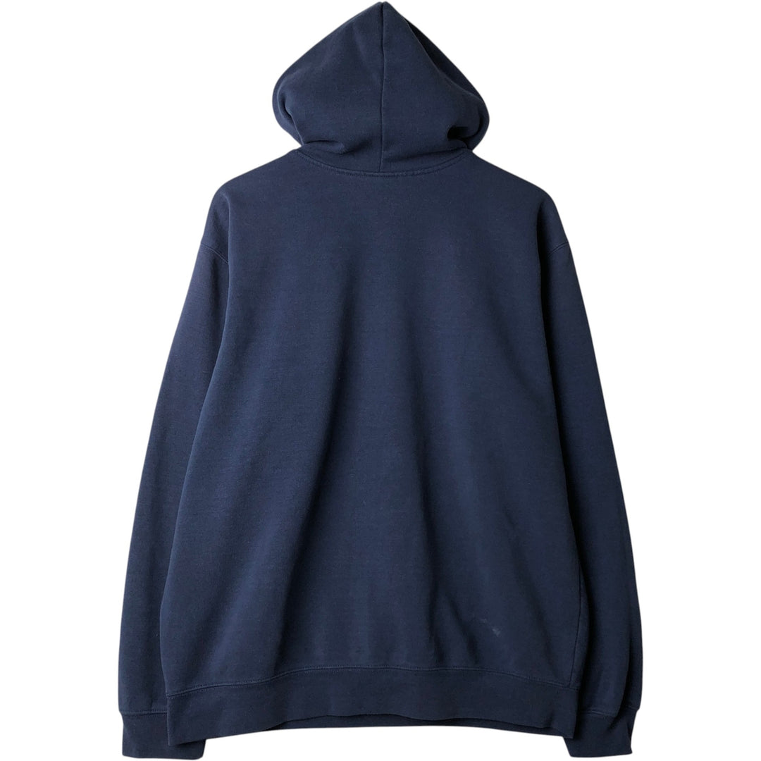 Carhartt Sweat Pullover Hoodie Men's Size L cotton Navy blue Vintage Second Hand