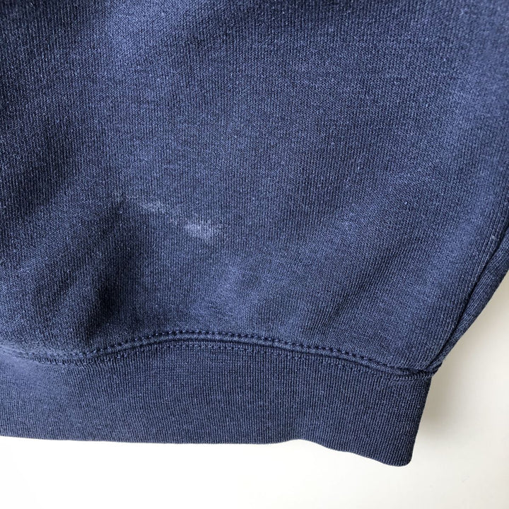 Carhartt Sweat Pullover Hoodie Men's Size L cotton Navy blue Vintage Second Hand