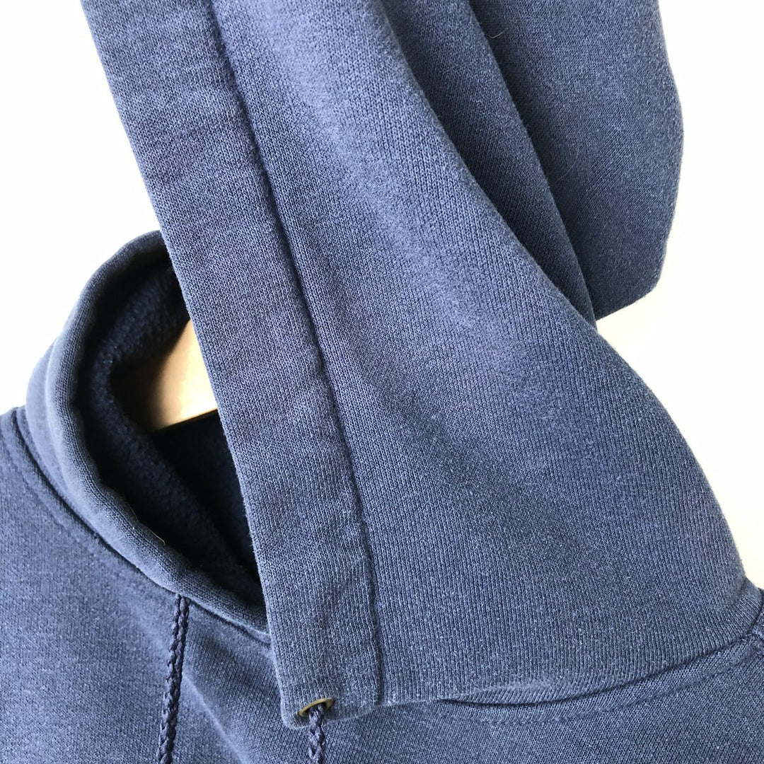 Carhartt Sweat Pullover Hoodie Men's Size L cotton Navy blue Vintage Second Hand
