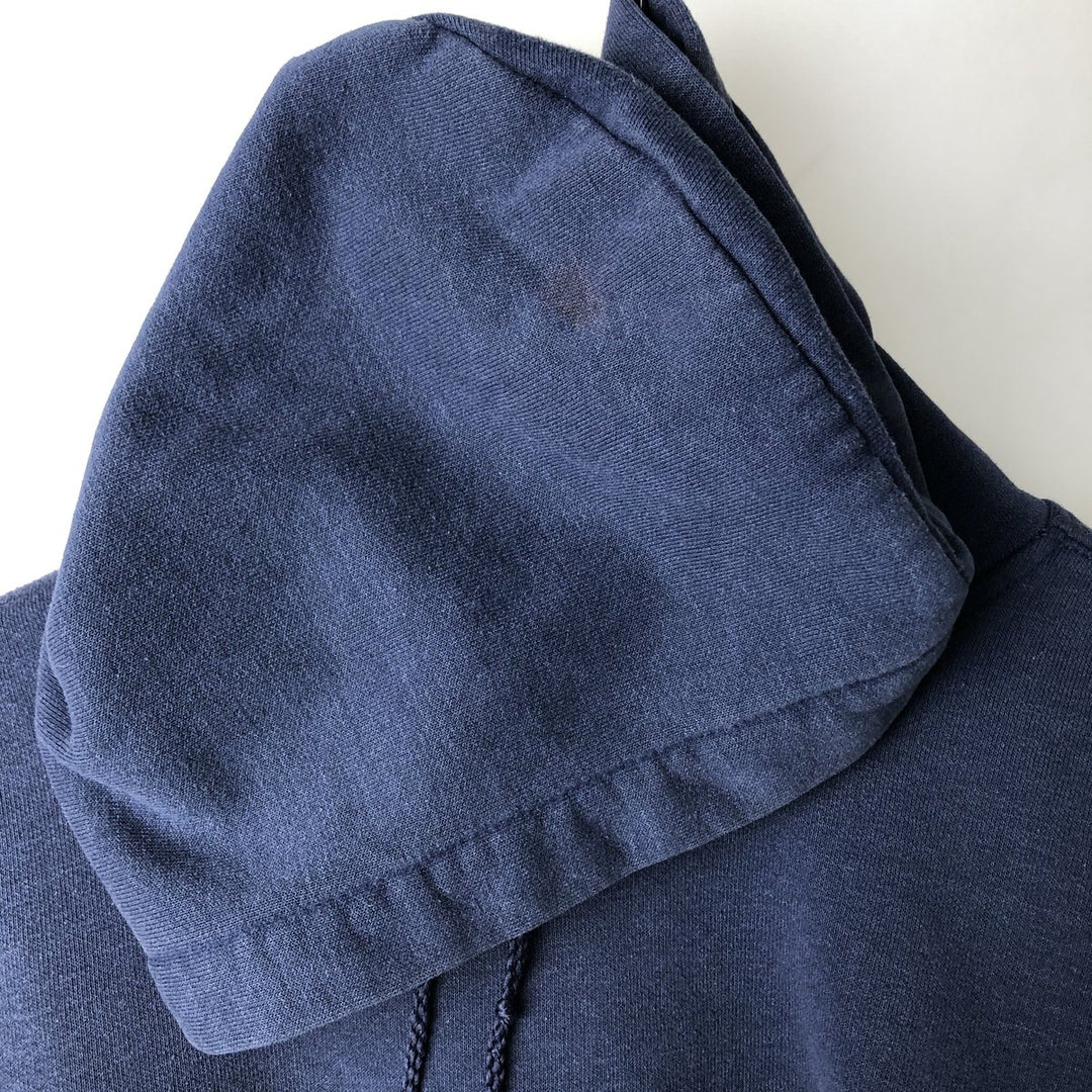 Carhartt Sweat Pullover Hoodie Men's Size L cotton Navy blue Vintage Second Hand