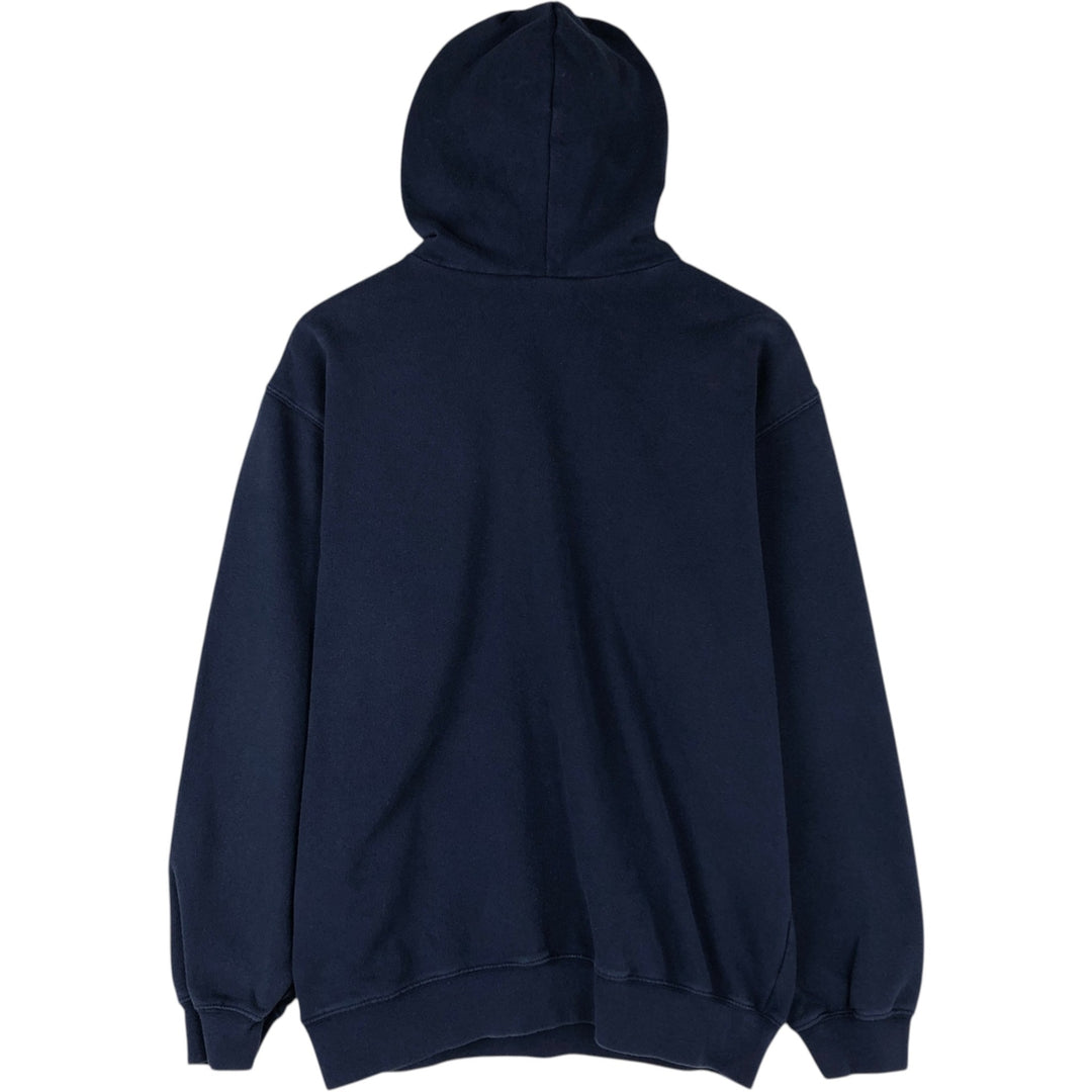 Carhartt Sweat Pullover Hoodie Men's Size L cotton navy blue type Vintage Second Hand