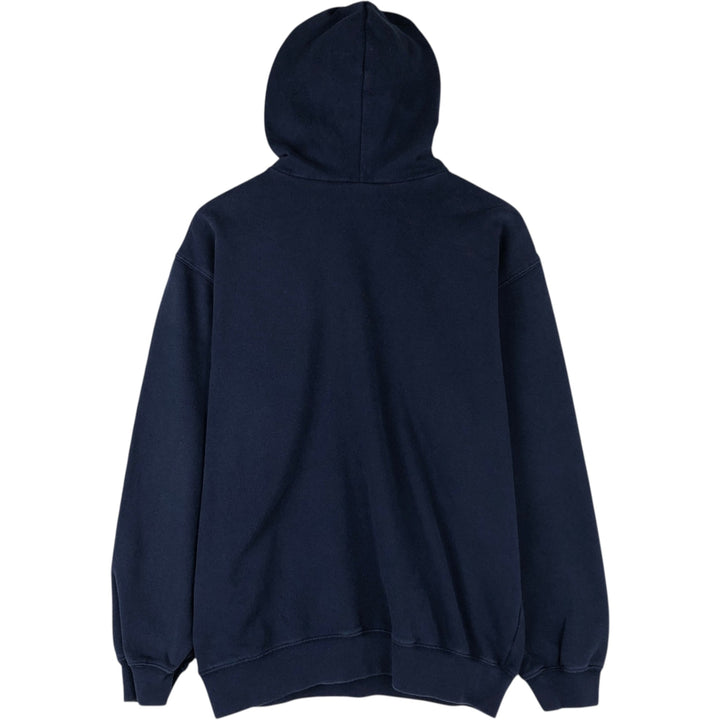 Carhartt Sweat Pullover Hoodie Men's Size L cotton navy blue type Vintage Second Hand
