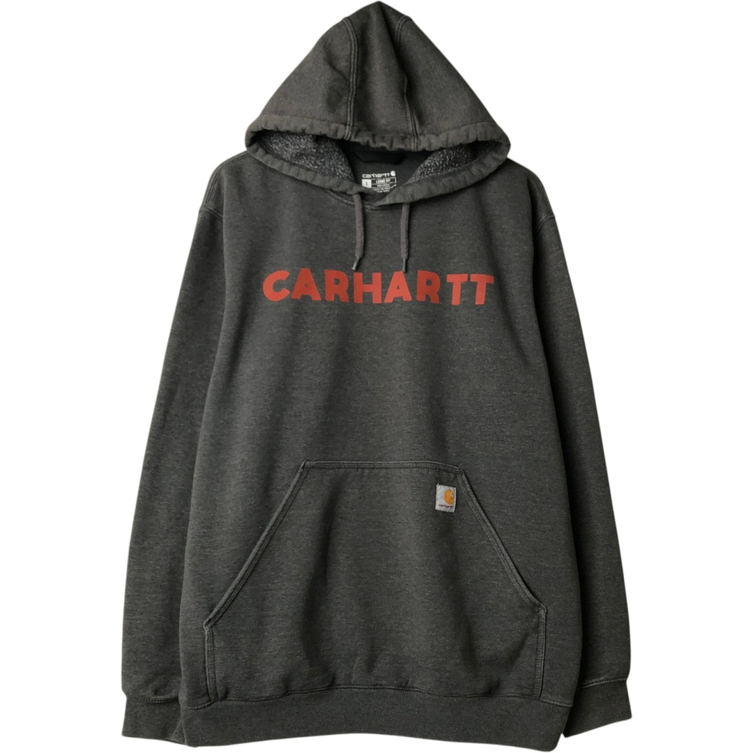 Carhartt Loose Fit Sweat Pullover Hoodie, Men's L size unclear gray type Vintage Second Hand
