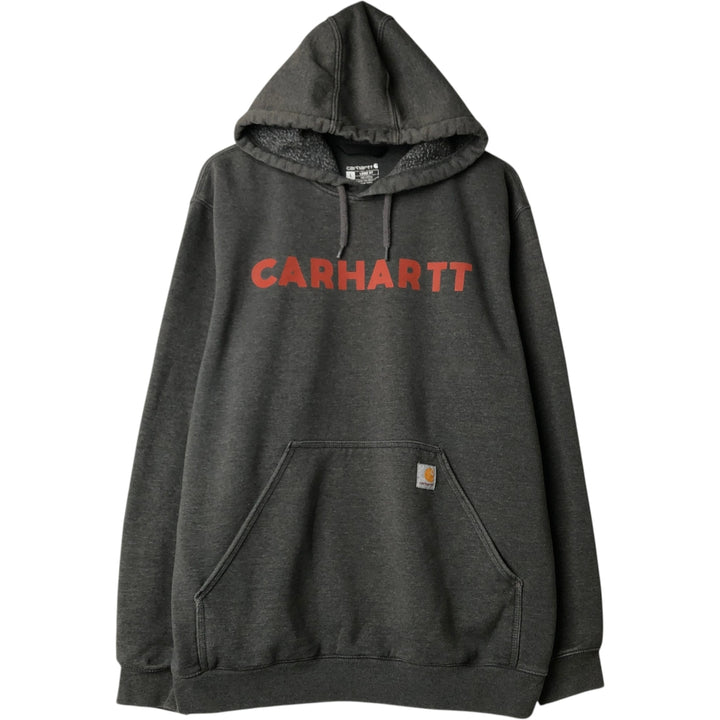 Carhartt Loose Fit Sweat Pullover Hoodie, Men's L size unclear gray type Vintage Second Hand