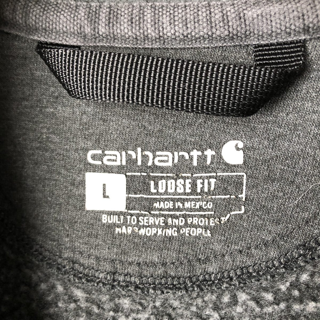 Carhartt Loose Fit Sweat Pullover Hoodie, Men's L size unclear gray type Vintage Second Hand