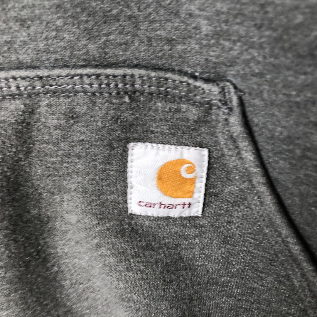 Carhartt Loose Fit Sweat Pullover Hoodie, Men's L size unclear gray type Vintage Second Hand