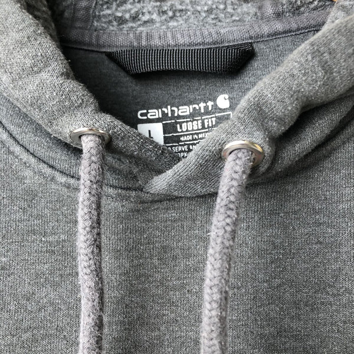 Carhartt Loose Fit Sweat Pullover Hoodie, Men's L size unclear gray type Vintage Second Hand