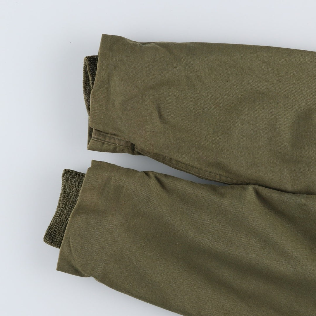 Special Price: Authentic 1970'S US Military A-2 Deck Jacket, Made in USA, Men's Medium (Size 38-40), Vintage unclear Khaki type Vintage Second Hand
