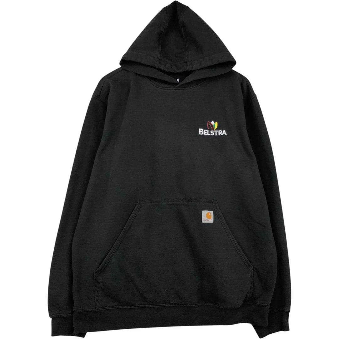 Carhartt Loose Fit Sweat Pullover Hoodie, Men's L size cotton black type Vintage Second Hand