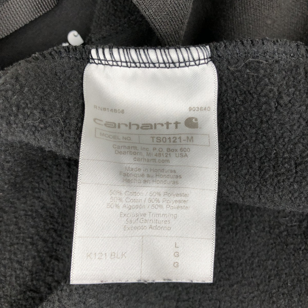 Carhartt Loose Fit Sweat Pullover Hoodie, Men's L size cotton black type Vintage Second Hand