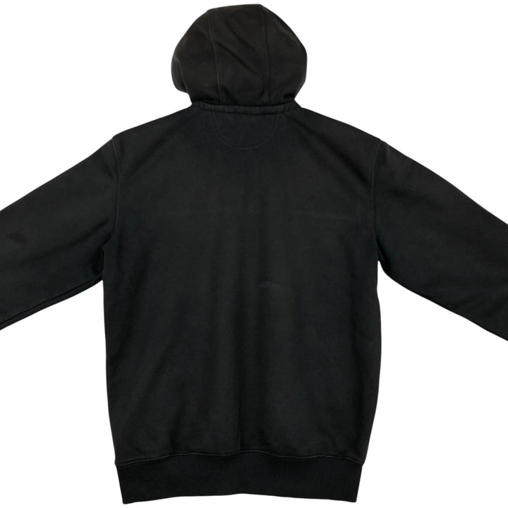 Carhartt Loose Fit Half-Zip Hoodie, Men's Size Medium cotton black type Vintage Second Hand
