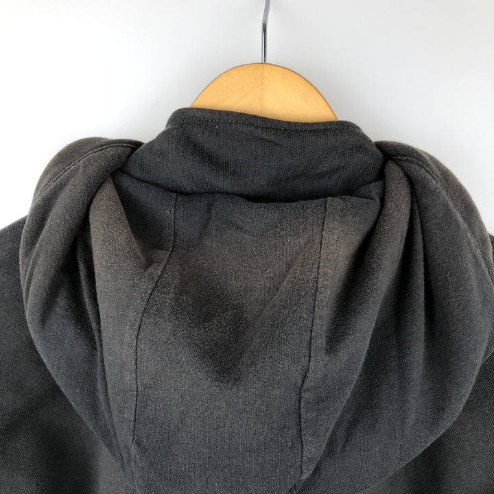 Carhartt Loose Fit Half-Zip Hoodie, Men's Size Medium cotton black type Vintage Second Hand